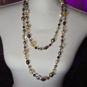 Multi-Color Beaded Layered Necklaces - Women Jewelry